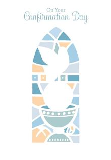 Boy 8x5 - Blue Church Window