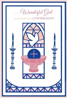 Girl 8x5 - Pink Church Window