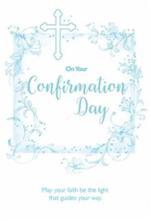 Boy 8x5 - Cross Boy Wreath