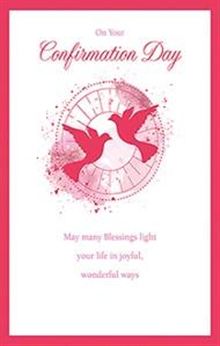 Granddaughter 8x5 - Pink Doves