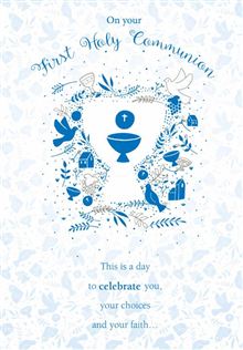 Boy 8x5 - Blue Chalice